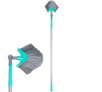 Brosse à Poussière Télescopique 140-327cm Balai Triangulaire Toiles Araignées