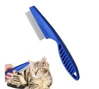 Brosse à puces pour chat - Brosse anti-puces à poignée épaissie | Peigne à tiques, ensemble de peignes de toilettage pour chien et chat, épilateur à flotteur pour animal de compagnie