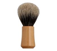 Brosse à raser Erbe Solingen pointe argentée, bois d'olivier 1 pièce