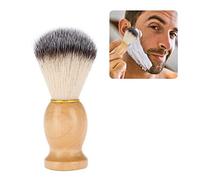 Brosse à Raser pour Hommes, Cheveux en Nylon de Haute Qualité, Cheveux Stériles et Souples, Outils de Beauté pour la Brosse à Barbe Portable