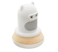 Brosse à Récurer à Distribution de Savon - Éponge À Récurer À Pression pour La Vaisselle De Cuisine - Brosse De Nettoyage pour Ustensiles De Cuisine | pour Évier de, Plan de Travail et