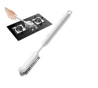 Brosse à récurer à long manche pour le nettoyage, brosse à récurer rétractable avec poils durs, petites brosses de nettoyage pour les espaces restreints, brosse suceur plat outils de nettoyage de