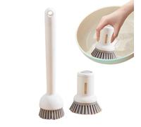 Brosse à récurer à vaisselle à tête rotative ergonomique réglable | Ensemble de brosses à récurer de cuisine pour évier, bols, poêles, comptoir, mère, grand-mère, amis, femme au foyer