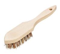 Brosse à récurer avec poignée, bois naturel