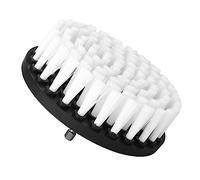 Brosse à récurer électrique pour perceuse Blanc | Brosse à récurer électrique pour nettoyer douches, baignoires, salles de bains, coulis, moquette, moquette électrique