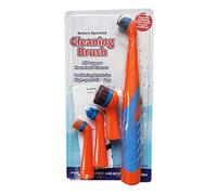 Brosse à récurer électrique sans fil avec têtes de brosse pour salle de bain et maison