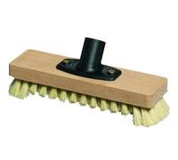 Brosse à récurer en fibre avec barbe et Powerstick 24 cm