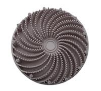 Brosse à récurer en silicone pour bébé et peau sensible - Exfoliation douce - Outil de bain - Brosse de nettoyage en silicone double usage