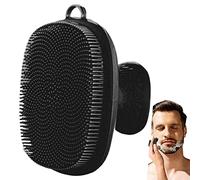 Brosse à récurer en silicone pour le visage, brosse de nettoyage du visage en silicone souple, imperméable, exfoliant pour le visage, points noirs, brosse de lavage du visage pour un nettoyage en