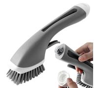 Brosse à récurer | Gadgets ménagers | Brosse à vaisselle avec distributeur de savon, pour baignoire, restaurant, appartement, pots de sol, maison, comptoir, garage
