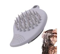 Brosse à récurer le visage en silicone - Tampon exfoliant doux double face et masseur en silicone - Exfoliant manuel des cheveux pour homme et femme - Brosse de soin du visage pour les sensations