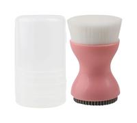 Brosse à récurer le visage - Nettoyant pour le visage en silicone double face de 7,1 cm, outil de lavage exfoliant en profondeur des pores, accessoire de beauté ergonomique et compact | pour la maison