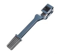 Brosse à récurer pour chaîne de vélo pour vélo et moto - Outil de conception entièrement entourée - Gris