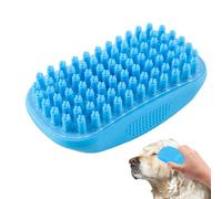 Brosse à récurer pour chien - Brosse de toilettage pour chat | Outil portable pour la perte de poils d'animaux de compagnie shampooing peigne de massage poils en caoutchouc peigne curry peigne pour