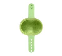 Brosse à récurer pour chien pour le bain - Brosse à shampoing ergonomique en caoutchouc - Outil de massage confortable - Peigne pour animaux de compagnie, chatons, chatons