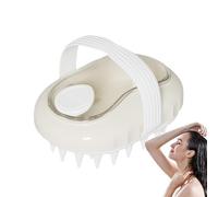 Brosse à récurer pour cuir chevelu - ABS | Brosse stimulante du cuir chevelu pour nettoyage en profondeur des cheveux humides et secs - Outil de massage pour intérieur, maison, salle de bain