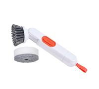 Brosse à récurer pour distributeur de savon | Brosse à vaisselle de cuisine amovible - Outil de nettoyage multifonctionnel à long manche pour la cuisine en plein air, la vaisselle, les voyages, la