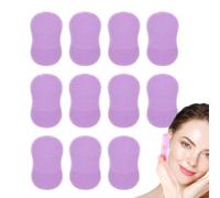 Brosse à récurer pour le visage - Petite brosse de nettoyage en profondeur en silicone, brosse de massage manuelle pour le visage avec poils doux pour le camping, les voyages
