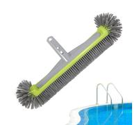 Brosse à récurer pour piscine | Brosse de nettoyage pour les marches et les coins de piscine - Brosse à récurer de piscine avec clips EZ, brosse à récurer portable, brosse de nettoyage pour carrelage