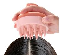 Brosse à récurer pour shampooing | Peigne de massage en silicone | Masseur de shampooing pour cuir chevelu | Pour voyage, maison, spa, salon, douche, bain, routine quotidienne, natation, gym, plein