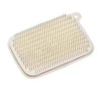 Brosse à récurer végétarienne à poils doux et denses antidérapants