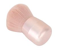 Brosse à Rougissement de Tête Ronde sans Couture avec Poils à Fibres Doux pour Application de Poudre sans Effort | Poignée en Aluminium | Outil de Maquillage Idéal pour une Utilisation Humide et Sec