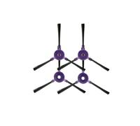 Brosse à rouleau Brosse latérale Filtre HEPA Tissu de vadrouille Bac à poussière Réservoir d'eau Compatible avec les accessoires d'aspirateur robot Samsung VR05R5050WK(Plum)