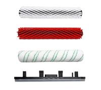 Brosse à rouleau, brosse principale, bande de grattoir - l'aspirateur Compatibles avec Karcher BR30/4C, fournitures ménagères, outils de nettoyage Re(D)