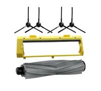 Brosse à Rouleau Central, Couvercle de la Brosse Principale, Brosse latérale. Compatible for AMIBOT Animal X610 H2O, Accessoires de pièces de Rechange for aspirateur Robot connecté (Color : AS Shown