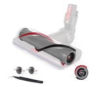 Brosse à rouleau compatible avec Dyson V10 V11 V15 pièces de tête de moteur d'aspirateur, pour tête de moteur à entraînement direct de 100W High Torque, 3 broches sur l'arbre d'entraînement