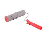 Brosse à rouleau de peinture en caoutchouc texturé | Outil à main intérieur et extérieur maison chambre bricolage outil de décoration murale