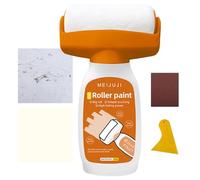 Brosse à rouleau de peinture | Réparation murale, mastic mural, outil de réparation de, rouleau à pâte pour réparation de cloisons sèches, kit de refinition
