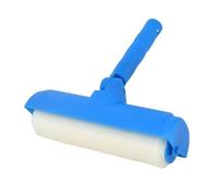 Brosse à rouleau de plafond - Rouleau de peinture avec manche de 10 pouces, rouleau mural réglable, brosse de peinture à domicile sans gouttes avec bouclier | Applicateur et vernis, outil de bricolage