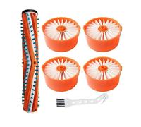 Brosse à rouleau de rechange pour filtre HEPA compatible avec Black+Decker BSV2020G/BSV2020P Aspirateur sans fil