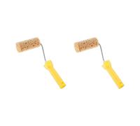 Brosse À Rouleau En Éponge Texturée 4/6 Pouces Diamètre 4 8 Cm/1 89 Pouces Pour La Maison Art Peinture Coloration Diatomée Boue Texture Outil Brosse À Rouleau Ornement Avec Mur