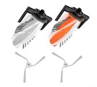 Brosse à rouleau et brosses latérales pour DJI pour romo P pour romo S pour romo A, accessoires de rechange compatibles avec kits d'aspirateur robot, installation
