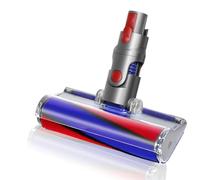 Brosse à Rouleau Souple Compatible pour Dyson V7 V8 V10 V11 V15 et Modèles SV,Accessoire à Brosse Rouleau Souple Électrique pour un Nettoyage en Douceur des Sols Durs.