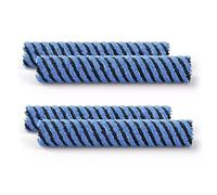 Brosse À Rouleau Souple XV1793/01, Compatible Avec Philips,AquaTrio 9000 Séries XW7110 XW9382 XW9383 XW9385, Brosse Lavable En Flanelle For Aspirateur(4 pcs)
