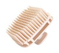 Brosse à Shampoing Carrée avec Poils Souples - Brosse Massante pour le Cuir Chevelu, Convient aux Hommes, Femmes, et Animaux | Outil de Soin Capillaire pour Nettoyage en Profondeur