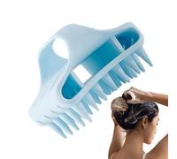Brosse à Shampoing en Silicone,Idéale Pour Un Nettoyage Et Massage Relaxant Doux - Brosse Massante Portable Shampooing Silicone Humide et Sec Types de Cheveux Voyage Douche