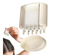 Brosse À Shampoing Pour Masseur De Cuir Chevelu - 2,44 Pouces, Brosse Applicatrice D'huile Électrique, Masseur De Cuir Chevelu | Réservoir Étanche De 5 Ml | Peigne De Massage | Outil De Soins Capillai