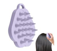 Brosse à shampoing pour masseur de cuir chevelu,Brosse à shampoing,Épurateur de cuir chevelu en silicone souple pour pellicules | Épurateur de tête pour laver les cheveux, exfoliant du cuir chevelu, b