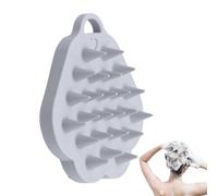 Brosse à shampoing pour masseur de cuir chevelu,Brosse à shampoing - Épurateur de tête et masseur de cheveux pour la croissance des cheveux avec poils en silicone souple - Épurateur de tête pour laver