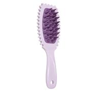 Brosse à shampooing à long manche pour cuir chevelu - Massage du cuir chevelu humide et sec - Stimule la croissance des cheveux - Masseur à long manche