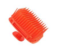 Brosse à shampooing à poils doux exfoliant pour le cuir chevelu pour nettoyer et démêler le cuir chevelu, convient aux femmes et aux hommes, peigne à shampooing au design creux