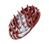 Brosse à shampooing en silicone pour le cuir chevelu, exfoliant, massage, shampooing humide et sec