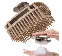 Brosse à shampooing pour cheveux - Masseur anti-démangeaisons à poils doux, brosse à récurer carrée pour cheveux | Brosse à shampooing carrée pour nettoyer les cheveux, masseur de tête pour hommes,