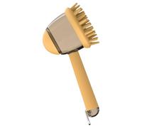 Brosse à shampooing pour chien - Brosse de lavage antidérapante pour chien pour le bain | Brosse de shampooing pour chien avec distributeur de savon | Outil de nettoyage ergonomique pour animaux de