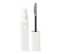 Brosse à sourcils double face, baguette professionnelle de mise en forme et de réglage avec poils incurvés et plats, blanc
