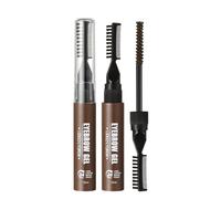 Brosse à Sourcils Double Tête Avec Pinceau Pour Sourcils, Pour Un Sourcil épais Et Soyeux Sans Se Déformer (03)